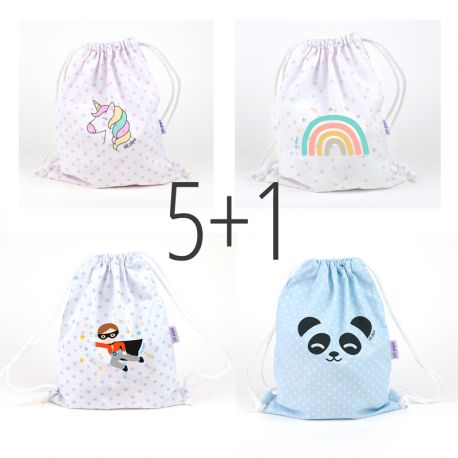 PROMO Petates de Piqué Personajes no personalizado, elige diseños, compra 5 y te regalamos 1