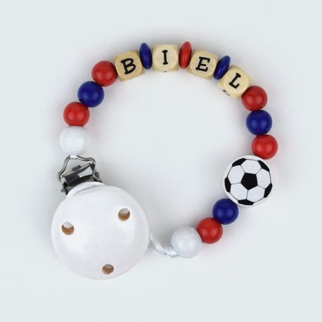 Wood chain Football Barça Personalized