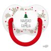 Chupete New Classic Deco Navidad Cristal Copos, Navidad es Familia