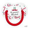 Chupete New Classic Deco Navidad Blanco Bastones, Mi primera Navidad