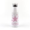 Botella Aluminio Estrella Rosa 500ml Personalizada