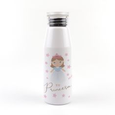 Botella Aluminio Princesa 500ml no personalizada