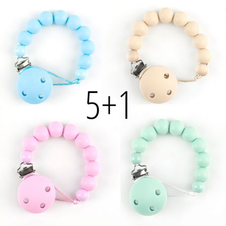 PROMO Cajita Chupete + Cadenita de Navidad, compra 5 y te regalamos 1