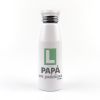 Botella Aluminio Divertida Papá en Prácticas