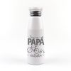 Botella Aluminio Divertida Soy un Papá Ciclista