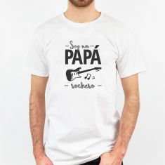 Camiseta o Sudadera Divertida Soy un Papá Rockero
