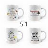 PROMO Taza cerámica especial Papá, compra 5 y te regalamos 1