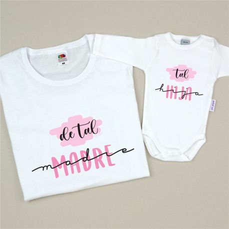 Pack 2 Prendas Mamá Camiseta o Sudadera De tal Madre, tal Hija