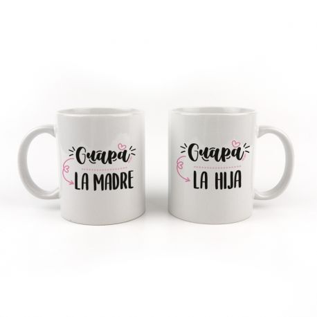 Taza cerámica Mi Papá y yo somos la Bomba