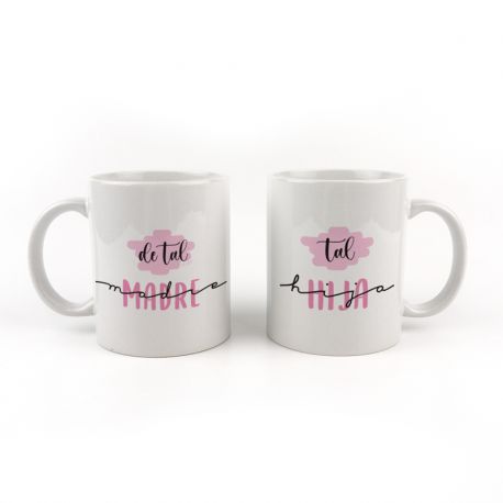 Taza cerámica Mi Papá y yo somos la Bomba