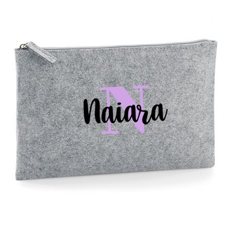 Keychain Simple Shape Star Blue Personalized 