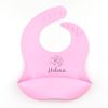 Blue rubber personalized Bib