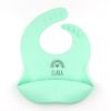 Blue rubber personalized Bib