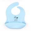 Blue rubber personalized Bib