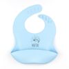 Blue rubber personalized Bib
