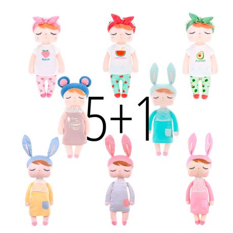 PROMO Muñecos Metoo no personalizados, compra 5 y te regalamos 1