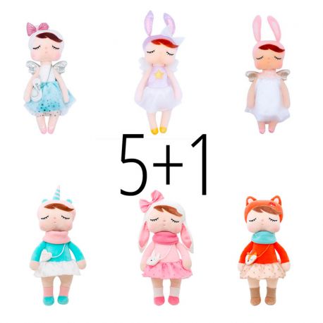 PROMO Muñecos Metoo no personalizados, compra 5 y te regalamos 1