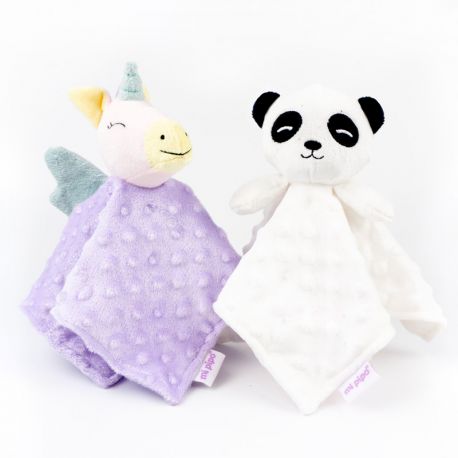 PROMO Dou-dou cabecitas Unicornio y Panda no personalizado, compra 5 y te regalamos 1