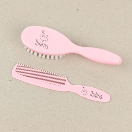 Classic Pacifier Name + Stork