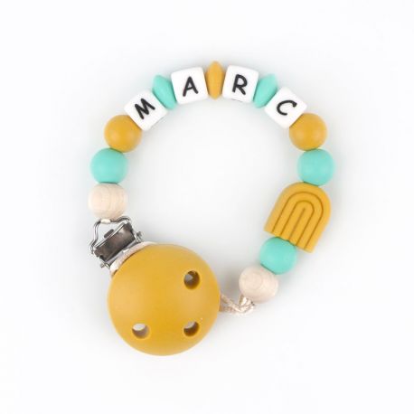 Silicone Chain Personalized Blue