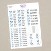 46 Personalized white Star object Labels