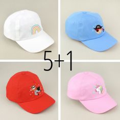 Cap Beauty & The Bib Strawberry Multicolor +6M