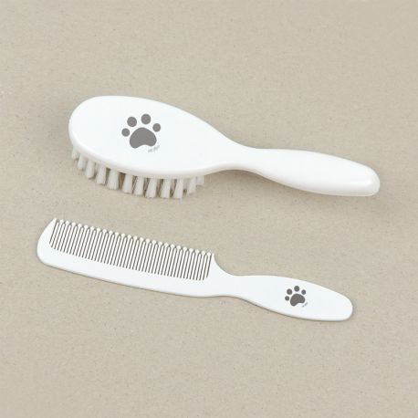Set Cepillo y peine Huella sin personalizar, elige color