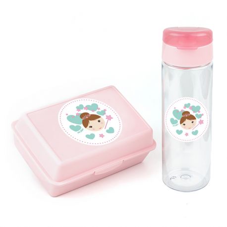 Plato con tapa y cuchara +12Meses