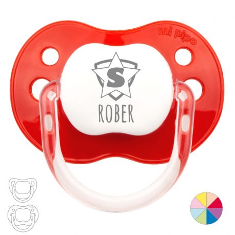 Superman Personalized Pacifier