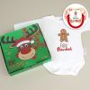 Cajita Navidad Body + Chupete Divertido Papá Noel, no te lleves mi chupete