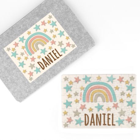 Babidu Body Basic Funny I Love Mommy with Pink Star