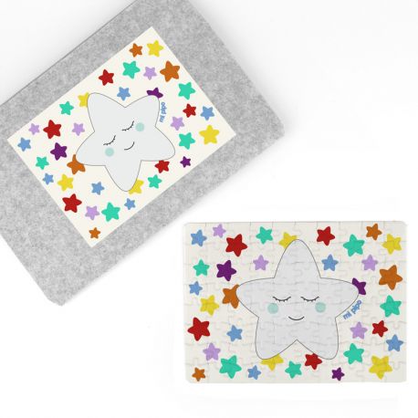Puzzle + Estuche Estrella Sonrisa personalizado