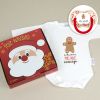Cajita Navidad Body + Chupete Divertido Papá Noel, no te lleves mi chupete