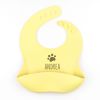 Blue rubber personalized Bib