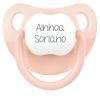 Chupete Baby Salmón Tetina anátomica de látex 0-6m