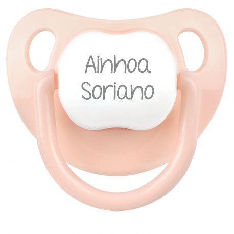 Chupete Baby Salmón Tetina anátomica de látex 0-6m