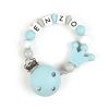 Silicone Chain Personalized Blue