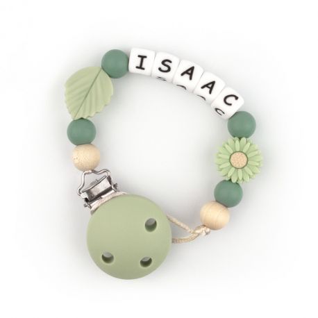 Silicone Chain Personalized Gray