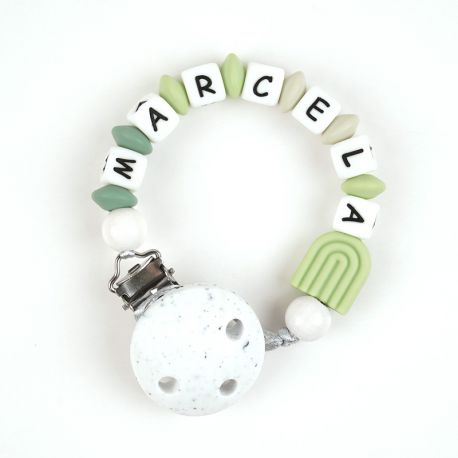 Silicone Chain Personalized Blue