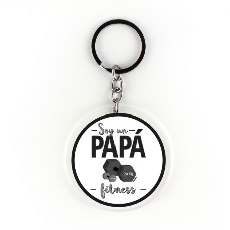 Keychain Simple Shape Star Blue Personalized 