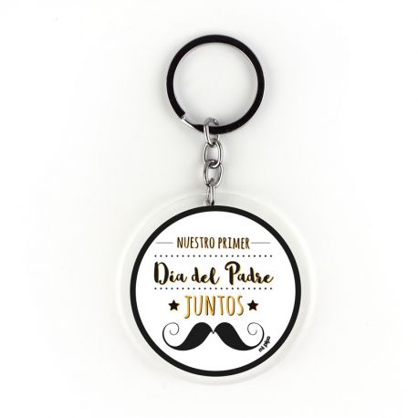 Keychain Simple Shape Star Blue Personalized 