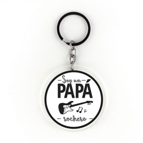 Keychain Simple Shape Star Blue Personalized 