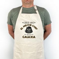 Delantal Personalizado (Nombre) es el Mejor Chef de la Galaxia