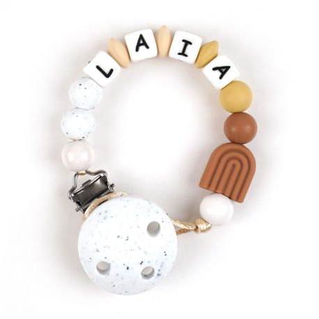 Silicone Chain Personalized Blue