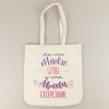 Bolso algodón orgánico Soy la Mamá más genial del mundo mundial