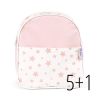 PROMO Mochila estrellas rosa no personalizado, compra 5 y te regalamos 1