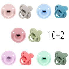 Baby Pacifier My Dad is Great Pink Pastel