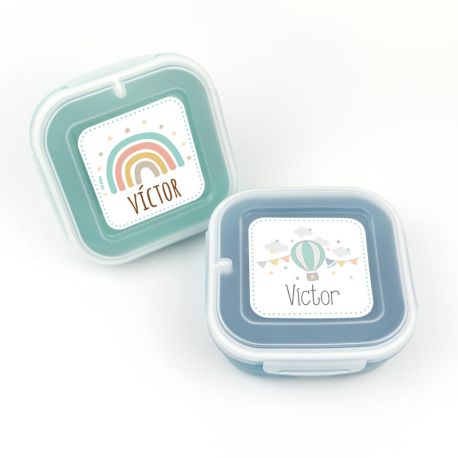 Plato con tapa y cuchara +12Meses