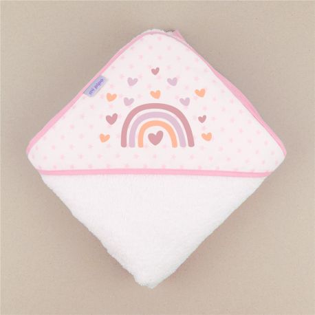 Capa de baño Arcoíris Blush No Personalizada