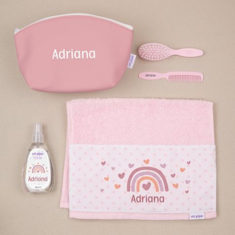 Neceser a la guarde Arcoíris Blush Personalizado